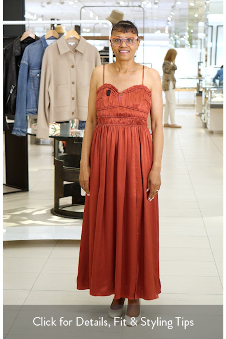 Faelyn Sleeveless Silk Dress video