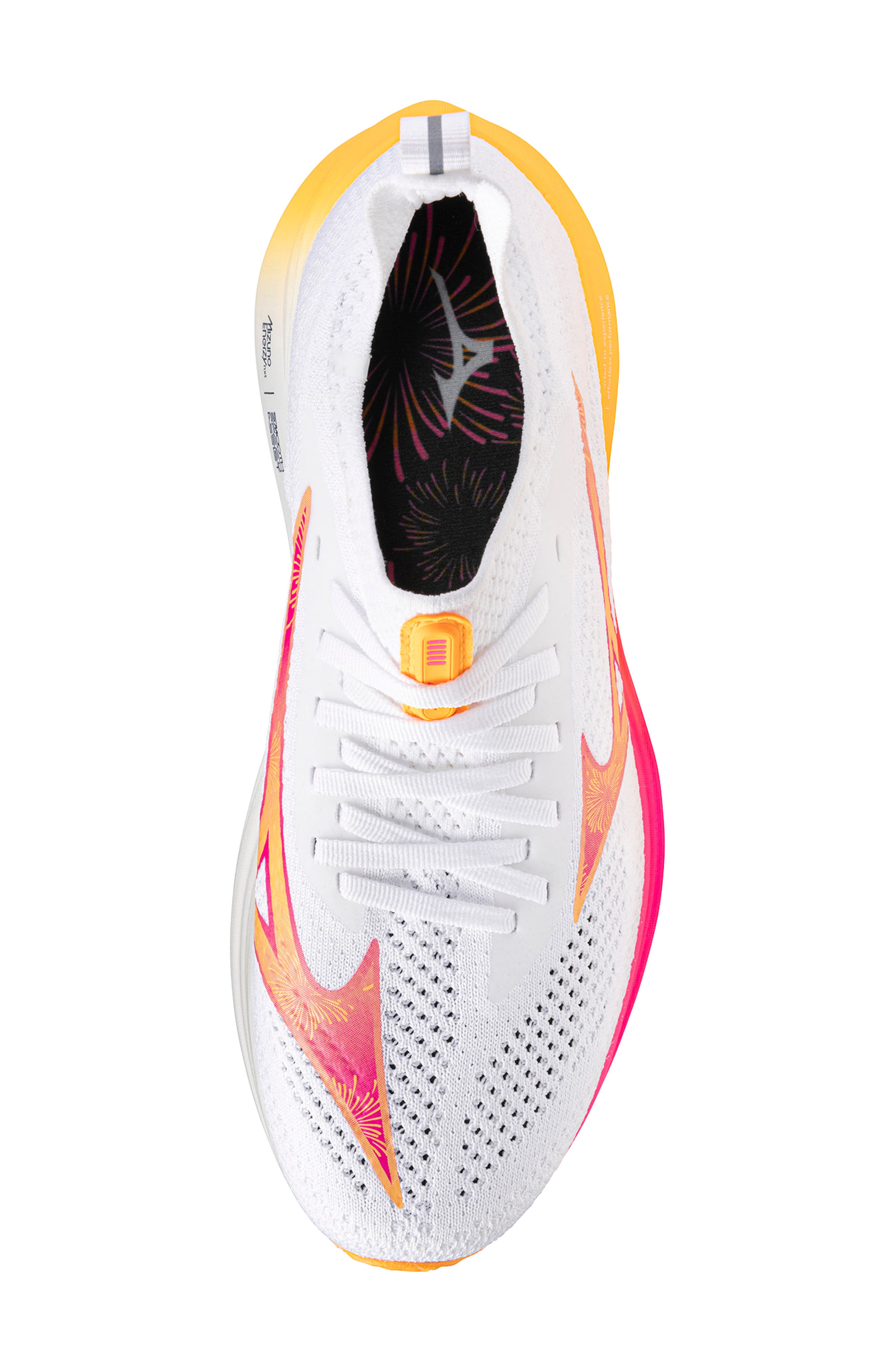 Mizuno Neo Zen Running Shoe, Alternate, color, Hanabi White-Tang Orange