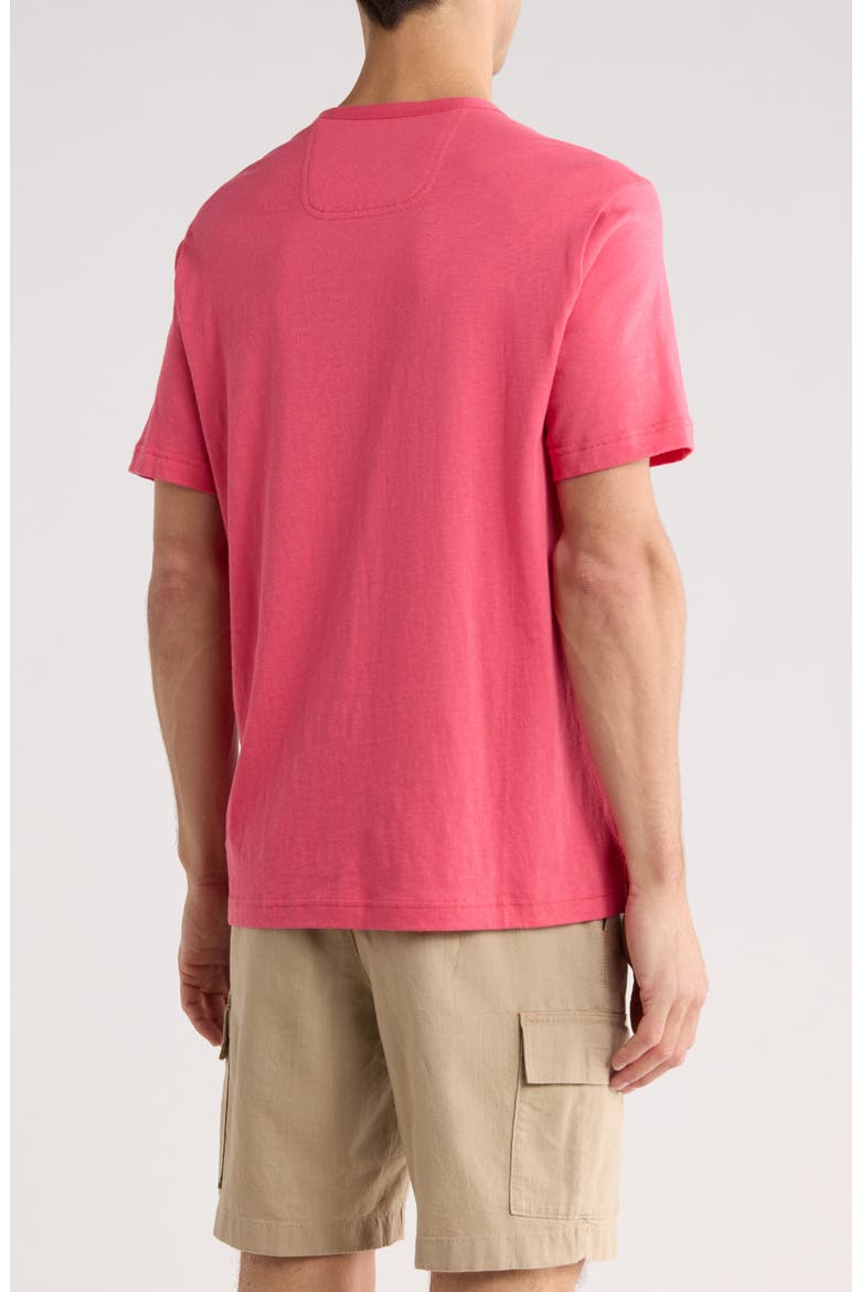 Cabo Bay Pocket T-Shirt, Alternate, color, CLARETE