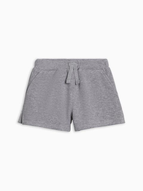Organic Avery Waffle Shorts (Toddler & Little Kids)