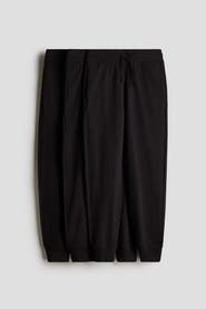 H&M 3-pack Cotton Jersey Joggers