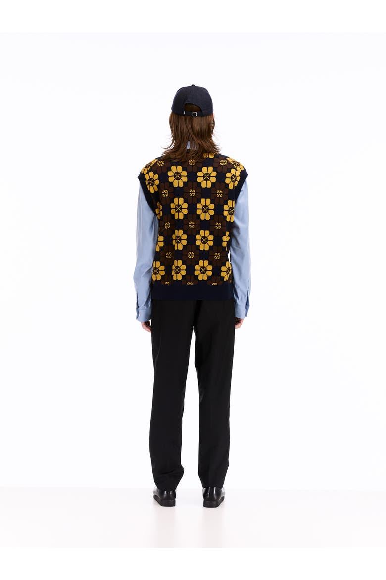 Sweater Vest, Alternate, color, Navy