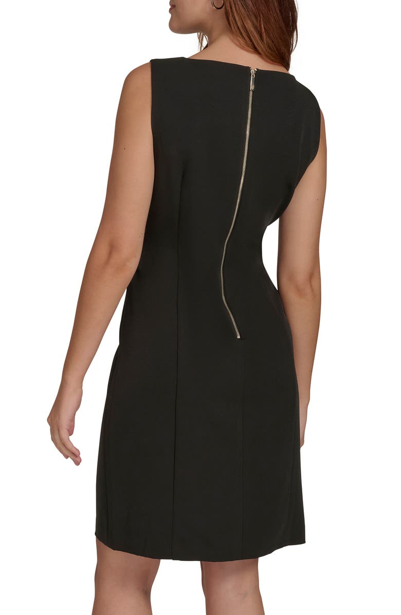 Tommy Hilfiger Bateau Neck Sleeveless Dress, Alternate, color, 