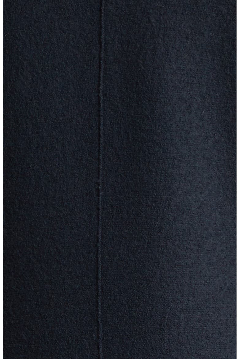 Double Breasted Wool Car Coat, Alternate, color, 22N BLACK