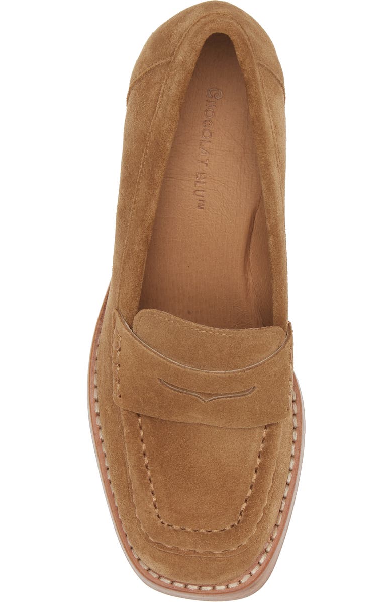 Chocolat Blu Irene Penny Loafer Pump, Alternate, color,