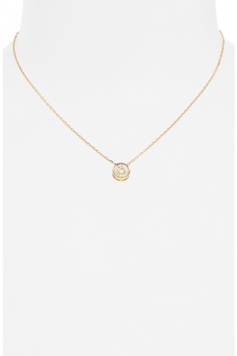 Circle of Life Diamond Pendant Necklace, Alternate, color, 18K YELLOW GOLD