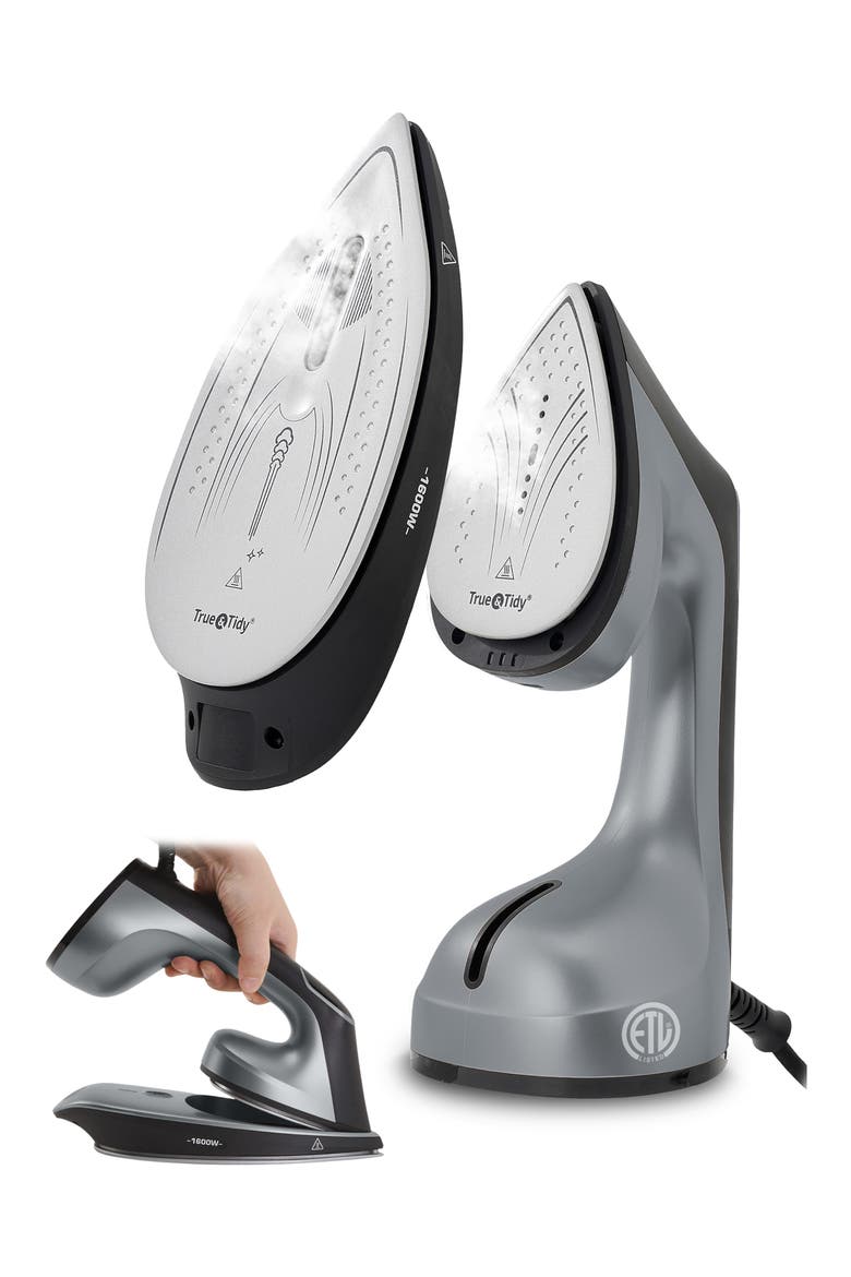 DuoPress XL Iron & Steamer, Main, color, GRAY