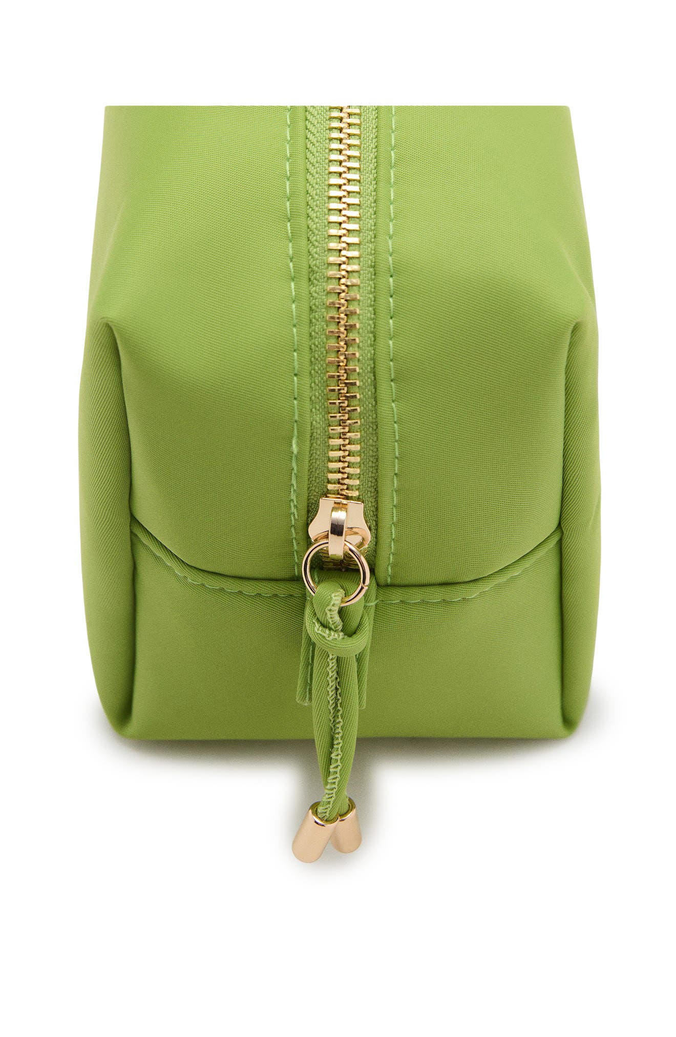 Nylon Cosmetics Case, Alternate, color, LIME