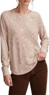 Lucky Brand Cloud Raglan Sleeve Knit Top