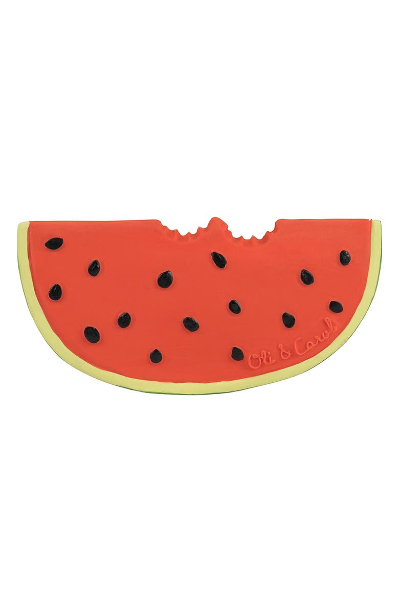 Oli&Carol Wally the Watermelon Teething Toy, Alternate, color, 