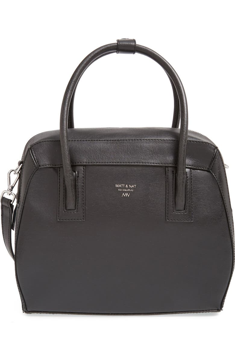 Matt & Nat 'Tardy' Vegan Leather Satchel, Main, color,