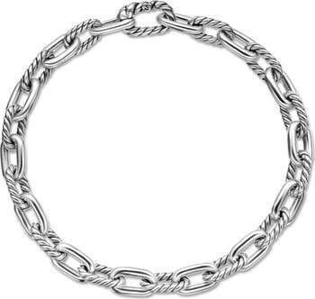 DY Madison Sterling Silver Chain Bracelet, 5.5mm