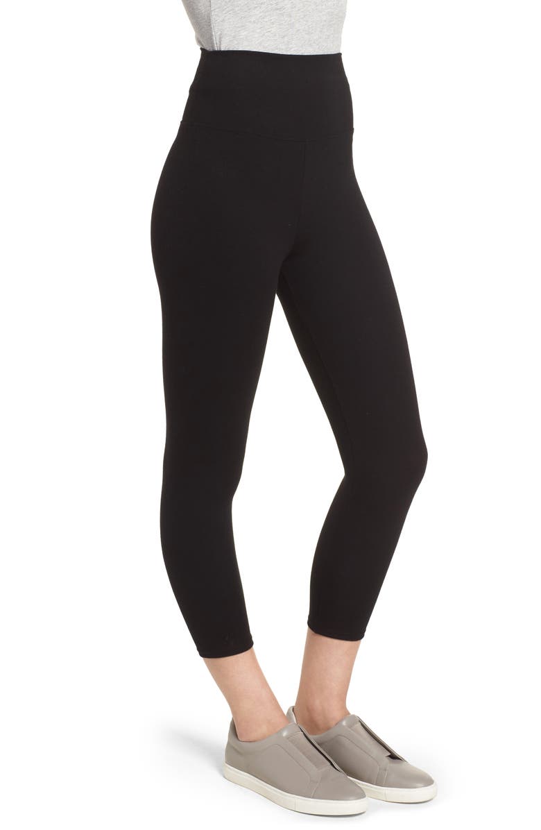 Nordstrom High Waist Crop Leggings, Alternate, color, 