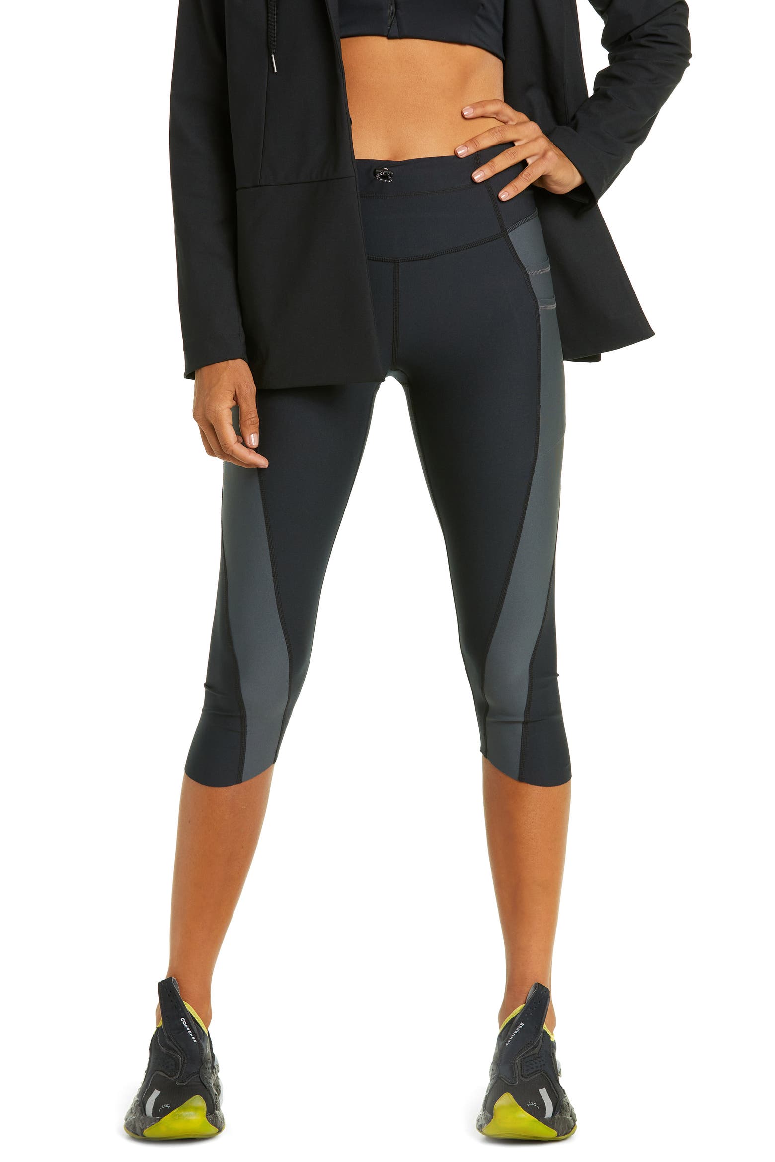 Zella OSR Excursion High Waist Capri Leggings (Women) | Nordstromrack
