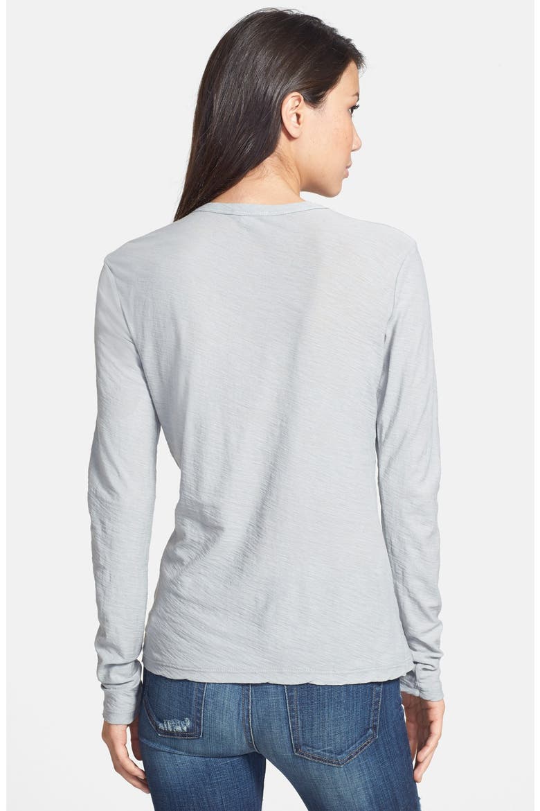 Long Sleeve Slub Jersey Tee, Alternate, color, PORTLAND