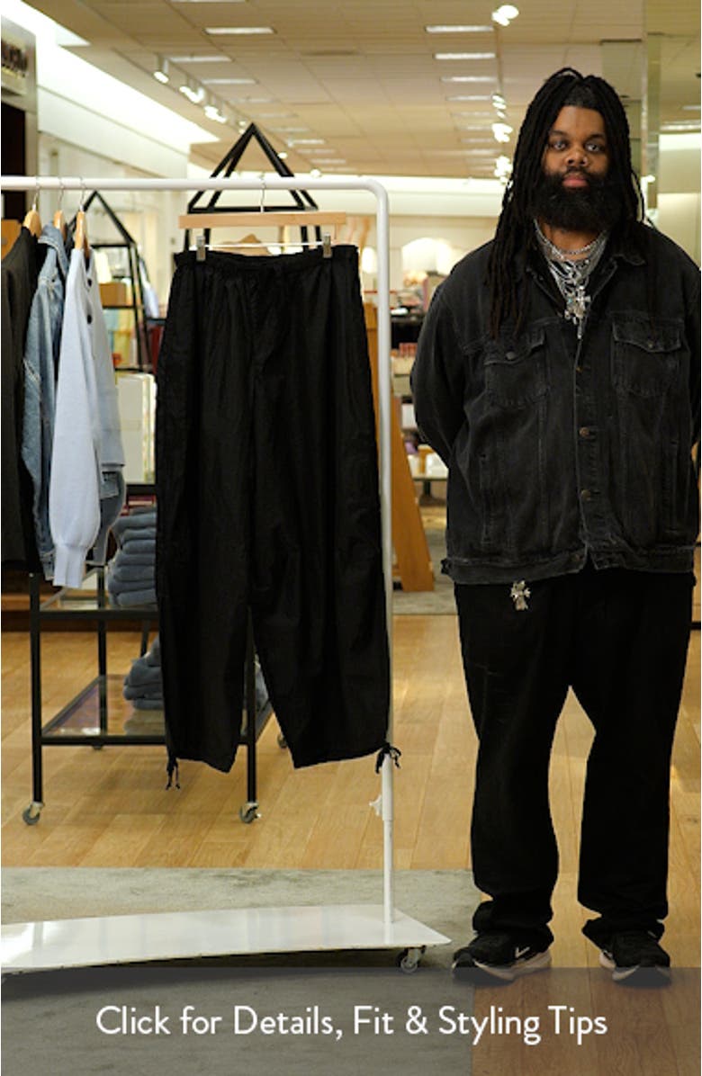 Casual Nylon Balloon Joggers, sales video thumbnail