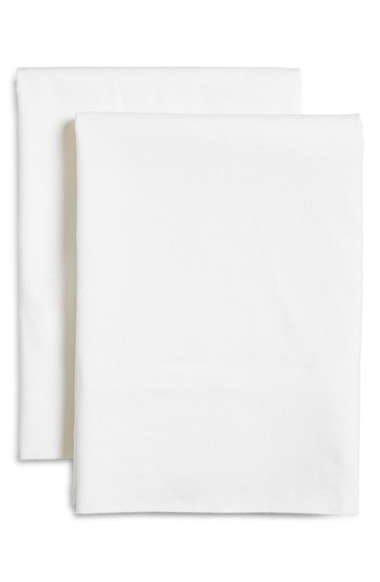 Nordstrom Cotton & Linen Pillowcases, Main, color,