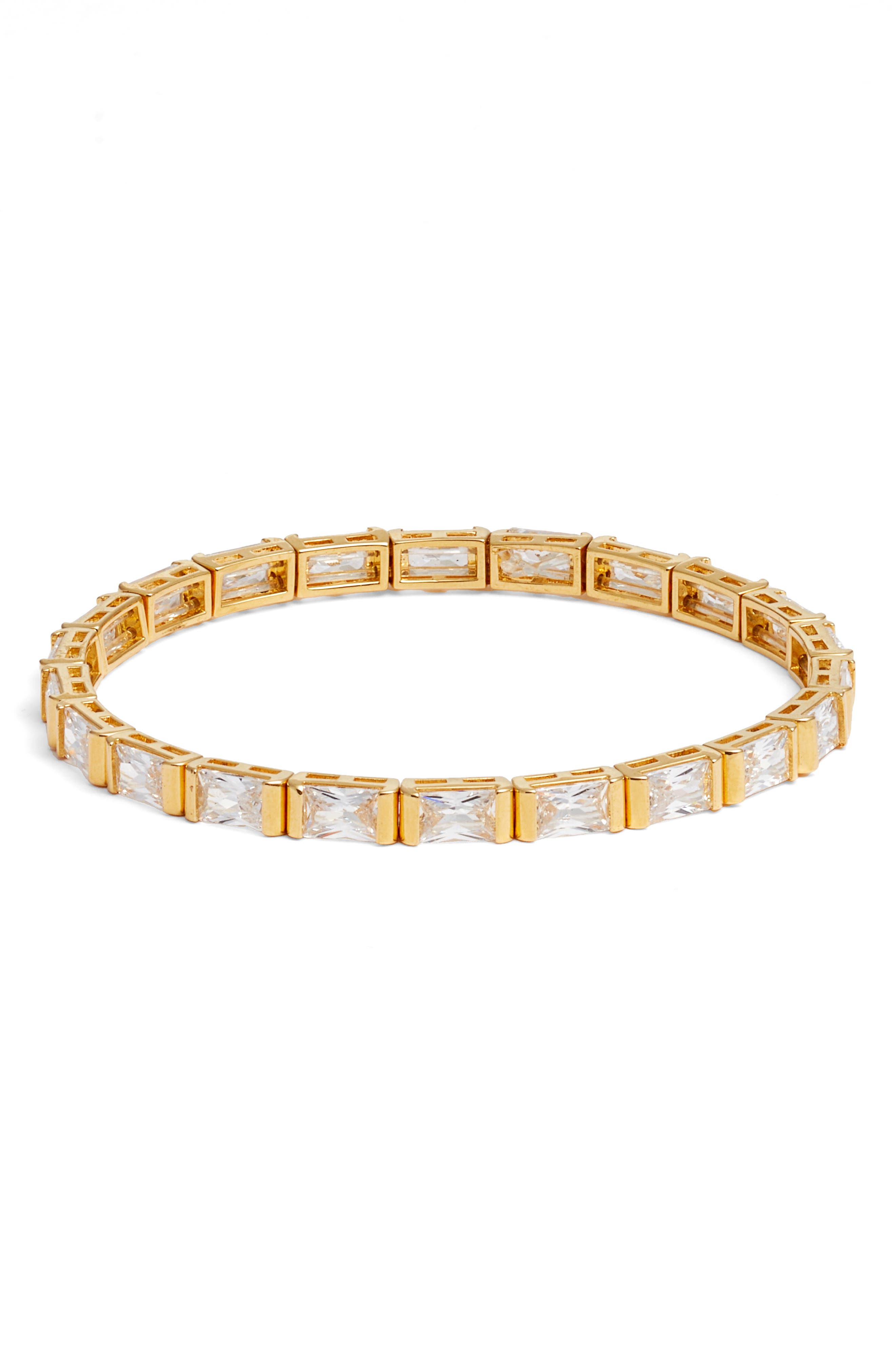 Cubic Zirconia Stretch Bracelet