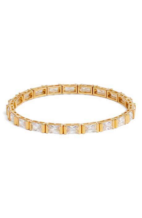 Cubic Zirconia Stretch Bracelet