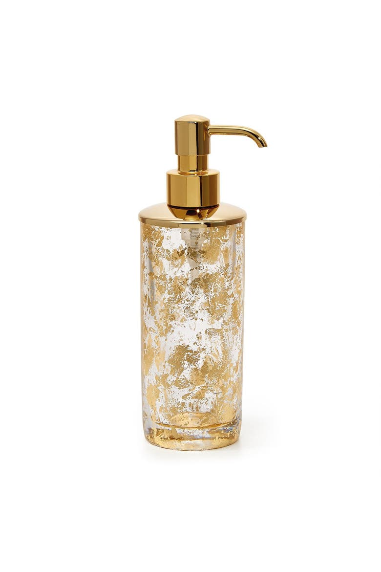 Lydia Gold Pump Dispenser, Main, color, GOLD