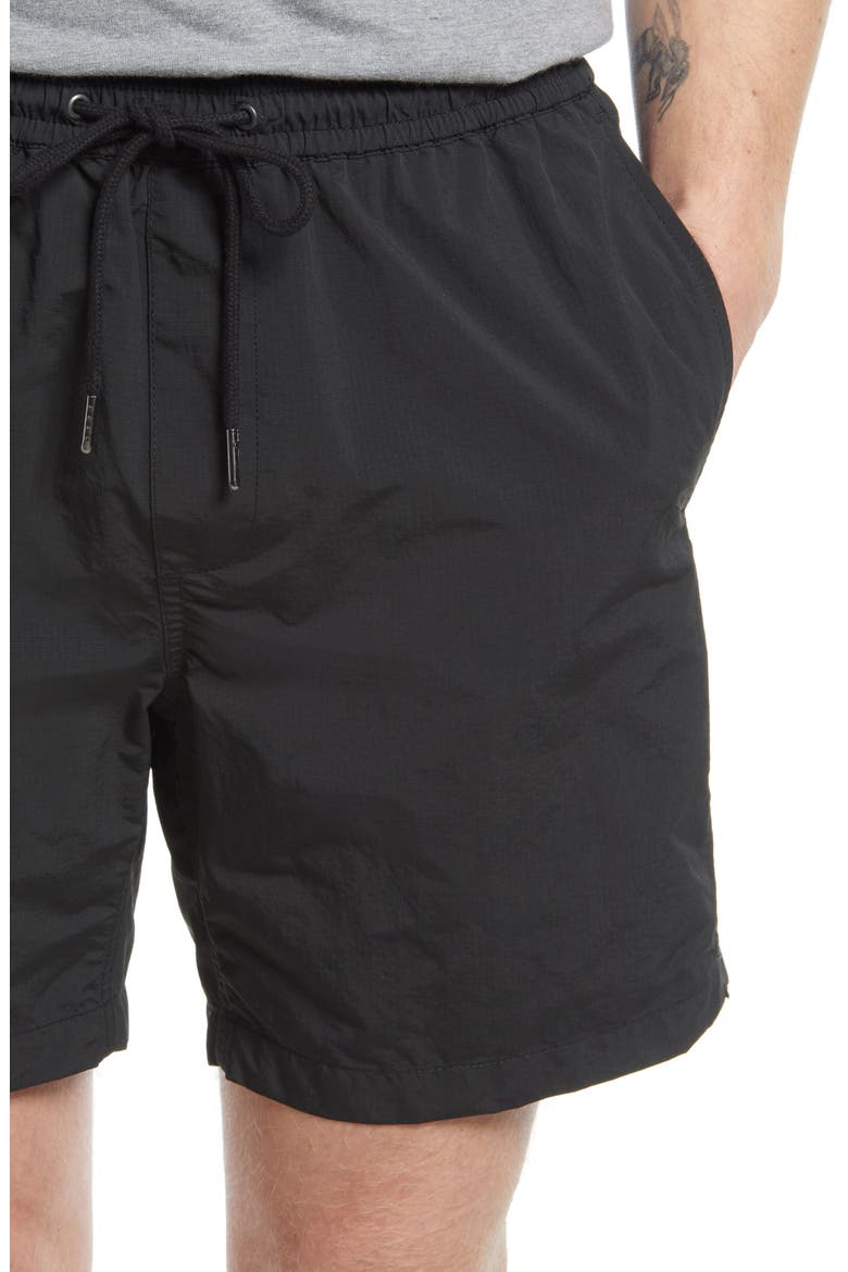 Everywear Shorts, Alternate, color, ALMOST BLACK