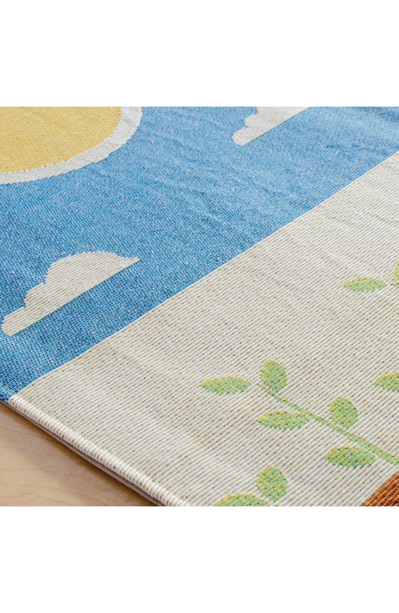 Kaplan Early Learning Company Summer Decorative Runner, Alternate, color, Multicolored