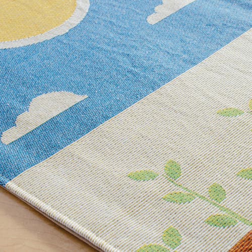 Kaplan Early Learning Company Summer Decorative Runner In Multi