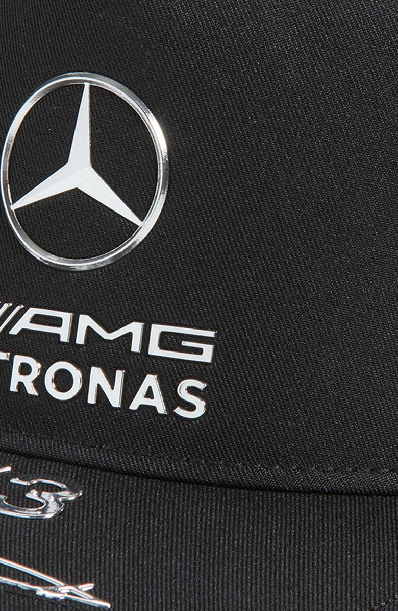 Y-3 Mercedes Trucker Hat, Alternate, color, Black