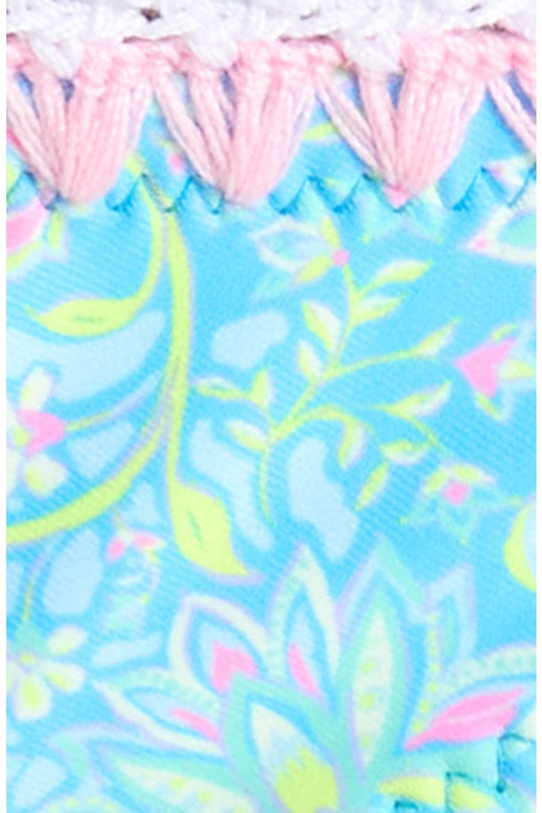 Blanket Stitch Embroidery Trim Tie Side Bikini Bottoms, Alternate, color, STARGAZE