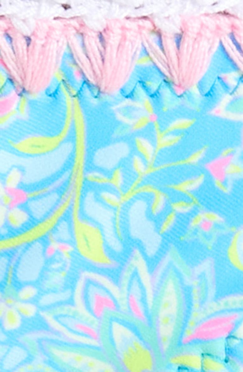 Kulani Kinis Blanket Stitch Embroidery Trim Tie Side Bikini Bottoms, Alternate, color, Stargaze