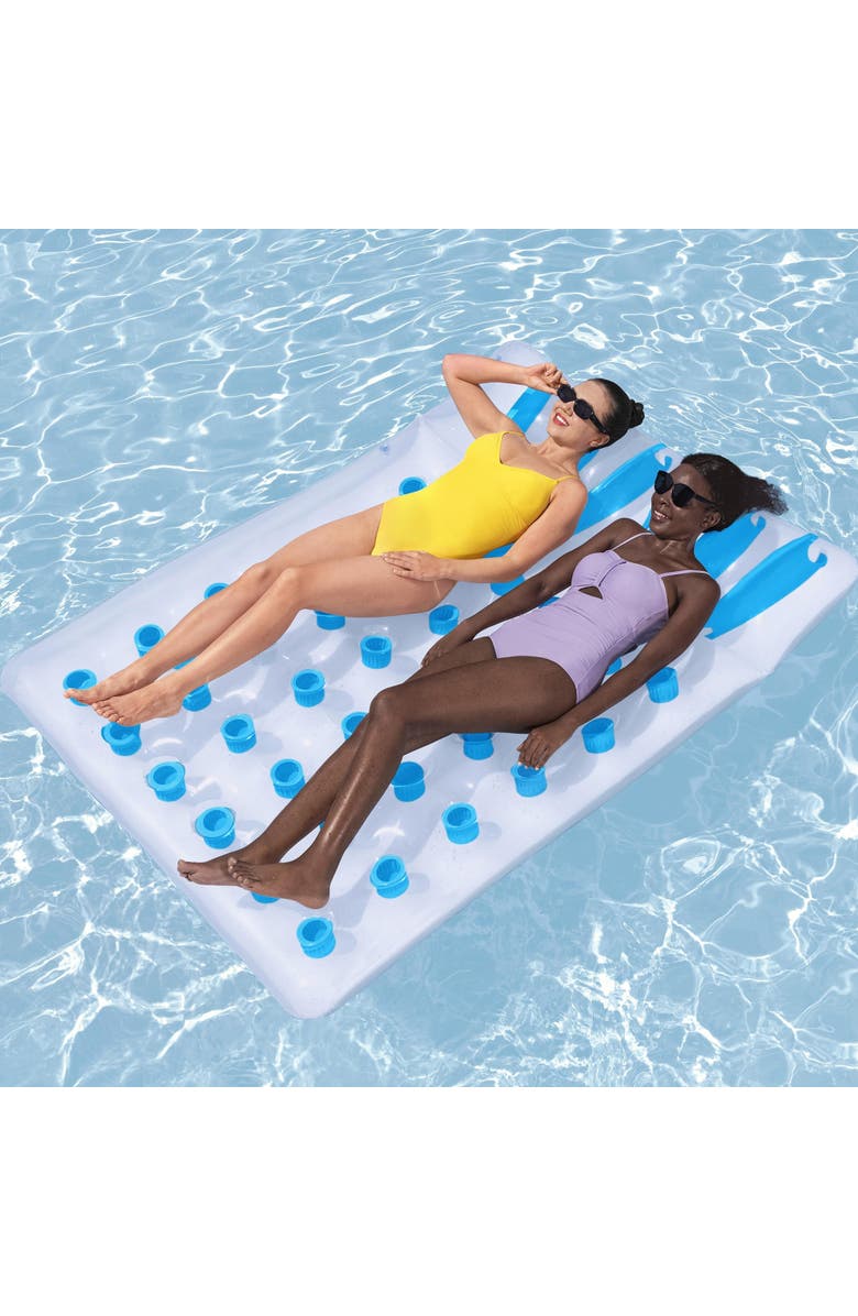 Bestway Inflatable Floating Beach Bed, Alternate, color, Multicolored