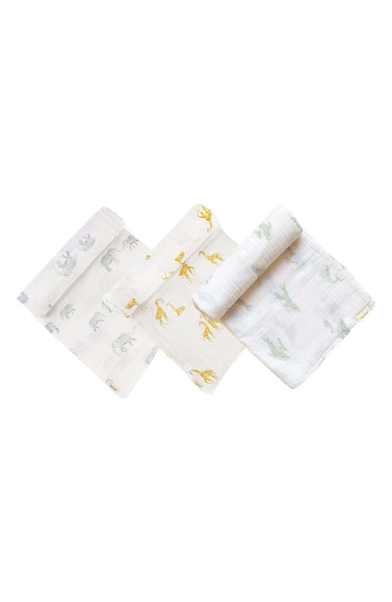 Pehr 3-Pack Organic Cotton Swaddles, Main, color,