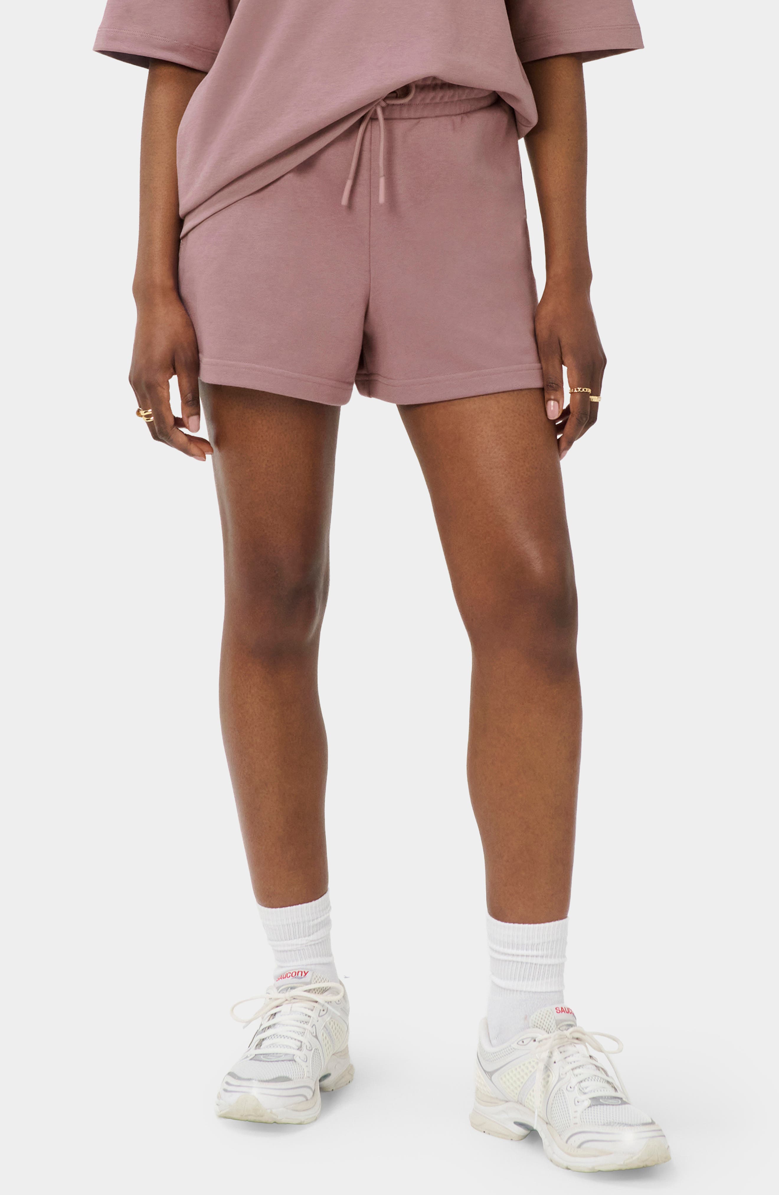 Sweaty Betty Revive Boxy Shorts Joggers In Pink