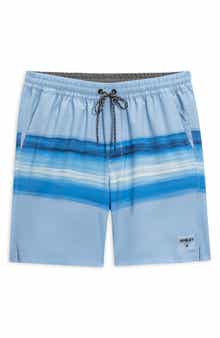 Hurley Horizon Stripes Volley Swim Shorts