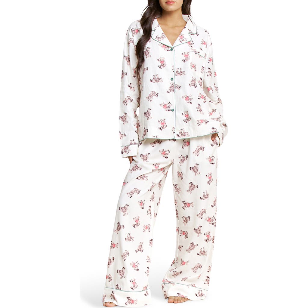 Honeydew Snooze Mode Long Pajamas In Multi