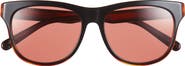 Gucci 55mm Rectangular Sunglasses