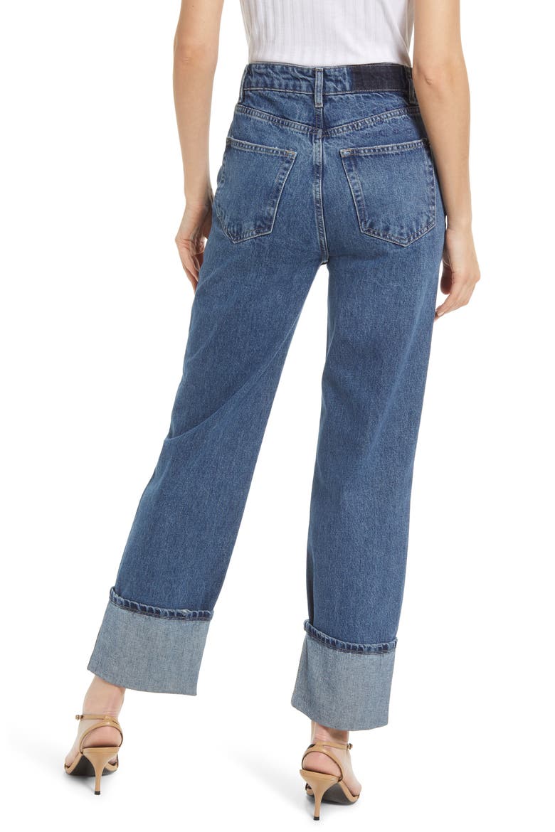 Brooklyn Straight Leg Jeans, Alternate, color, DENIM