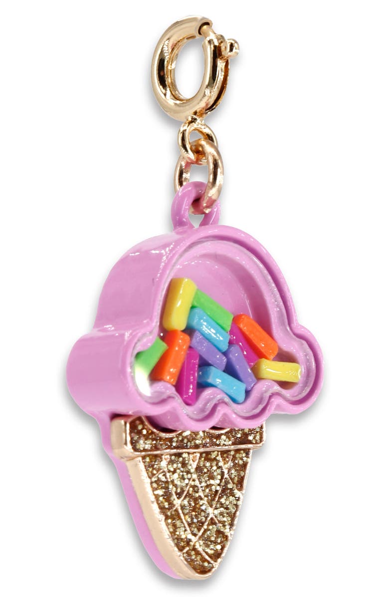CHARM IT!<sup>®</sup> Ice Cream Shaker Charm, Alternate, color, Pink