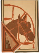 SAACHI Horse Lover Reversible Print Scarf
