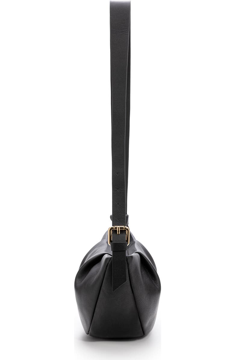 LA PORTEGNA Claudia Adjustable Strap Shoulder Crossbody, Alternate, color, Black