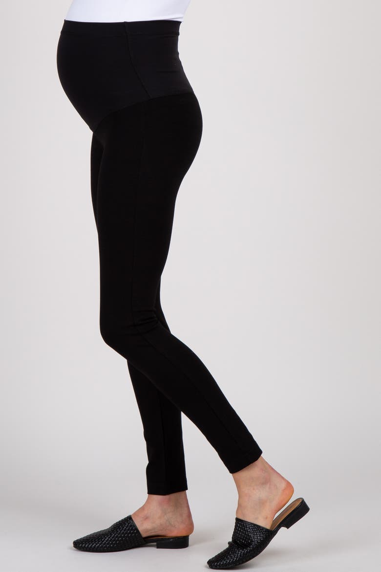 Skinny Maternity Pants, Alternate, color, Black
