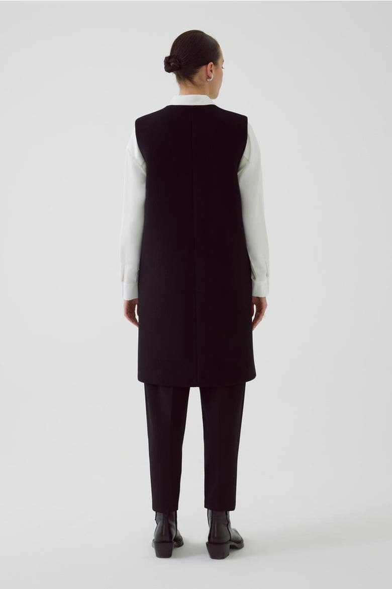 Amado Vest, Alternate, color, BLACK