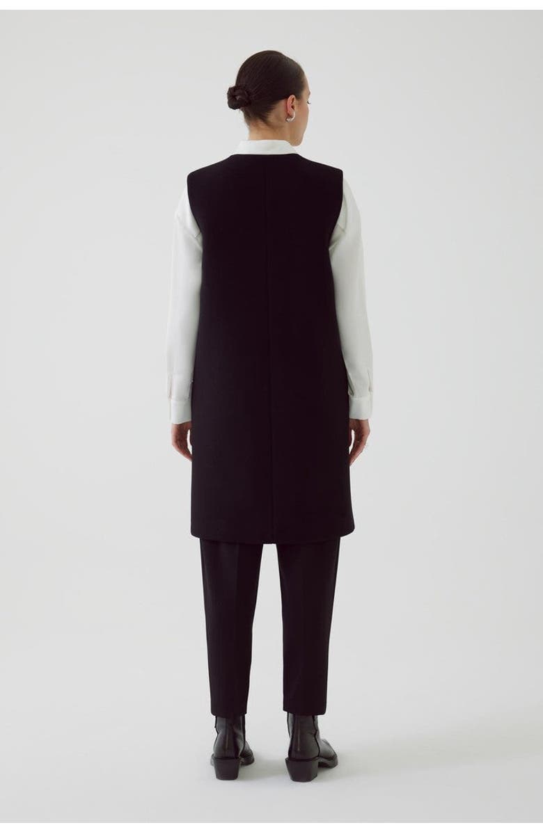 Exquise Amado Vest, Alternate, color, Black