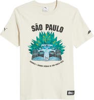 PUMA F1 Brazil Cotton Graphic T-Shirt