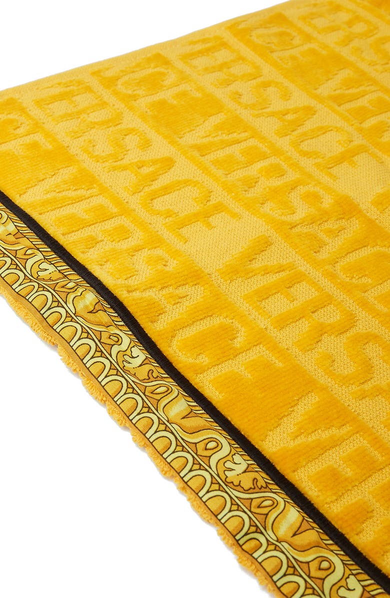 Versace I Heart Baroque Guest Towel, Alternate, color,