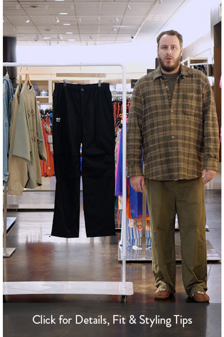 Cotton Blend Utility Pants video