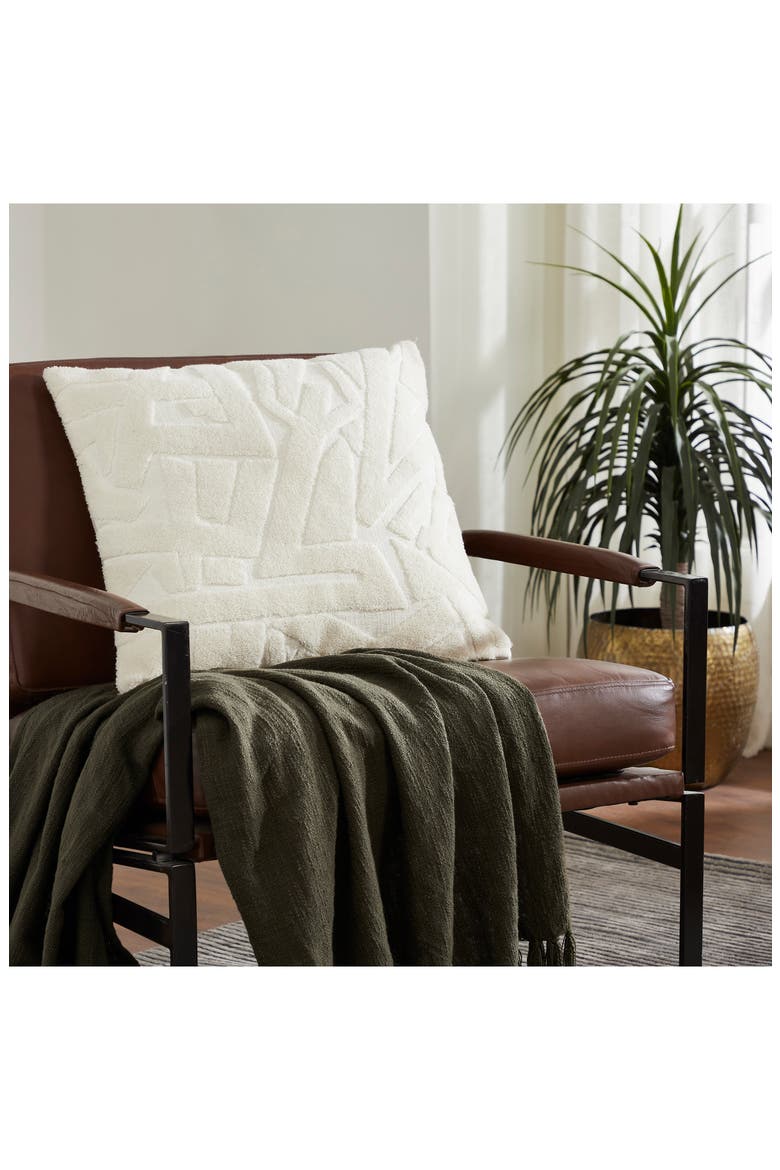 Merano Accent Pillow, Alternate, color, IVORY