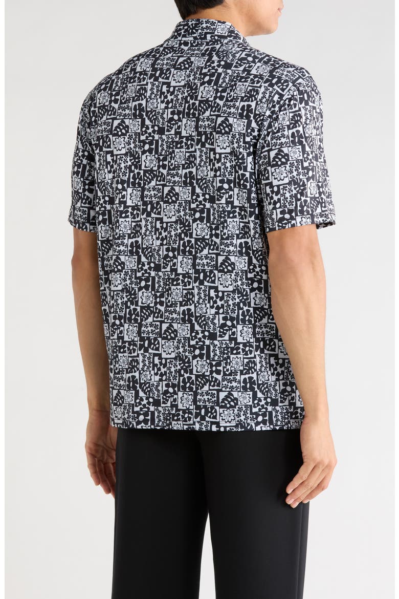 Alana Knit Polo, Alternate, color, BLACK