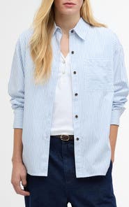 Barbour Polly Stripe Button-Up Shirt