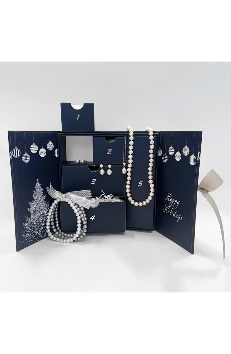 Julianna B. Cultured Pearl 5-Piece Jewelry Gift Box Set, Alternate, color, 